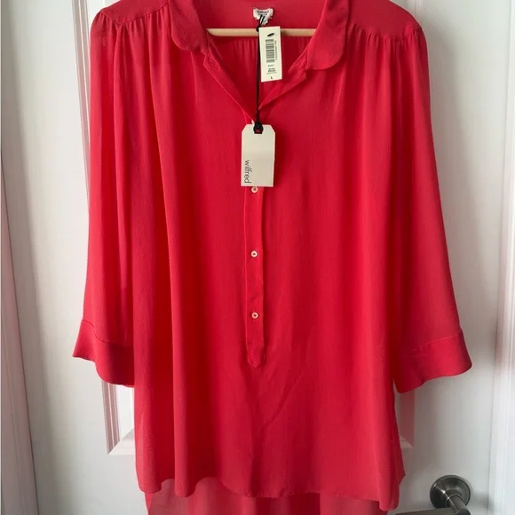 Wilfred Silk Pink Tunic - Picture 1 of 4